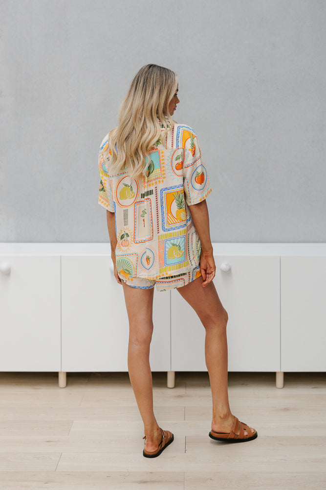 Gilby Shorts - Tropicana Print