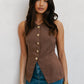 Finch Vest - Chocolate