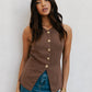 Finch Vest - Chocolate