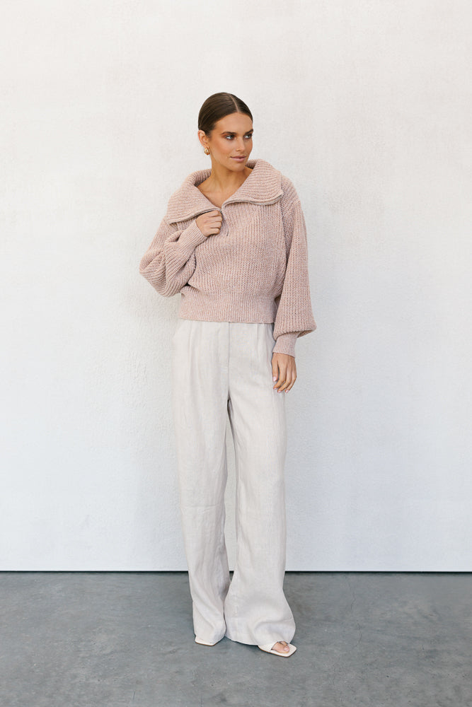 Finlay Knit - Musk Marle