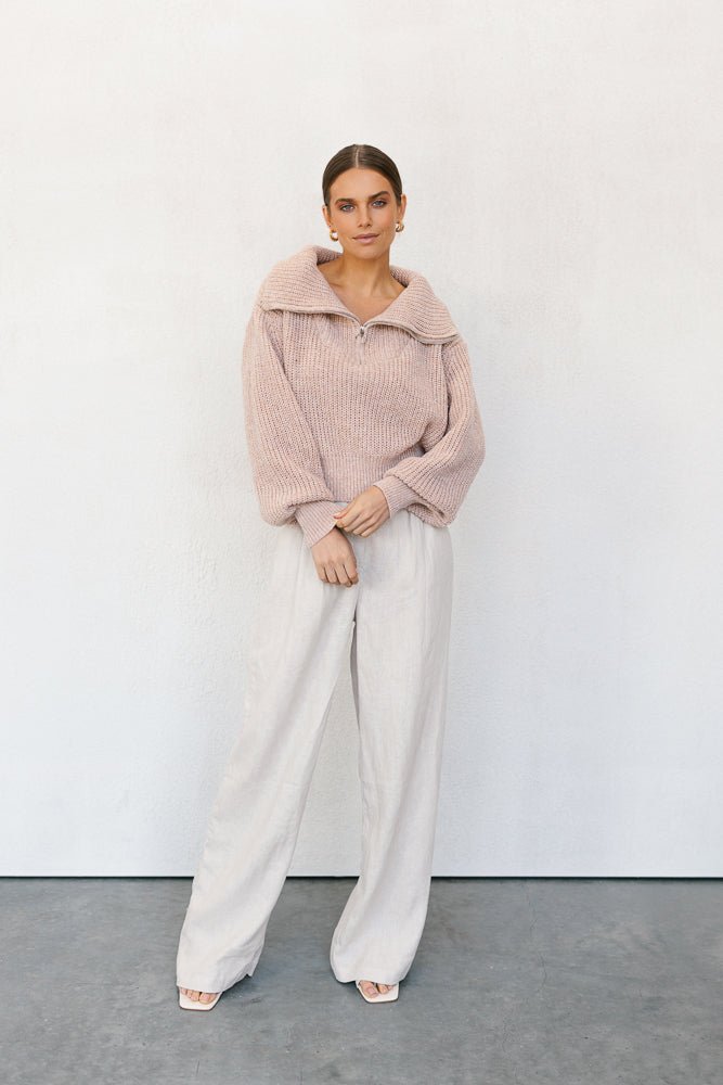 Finlay Knit - Musk Marle