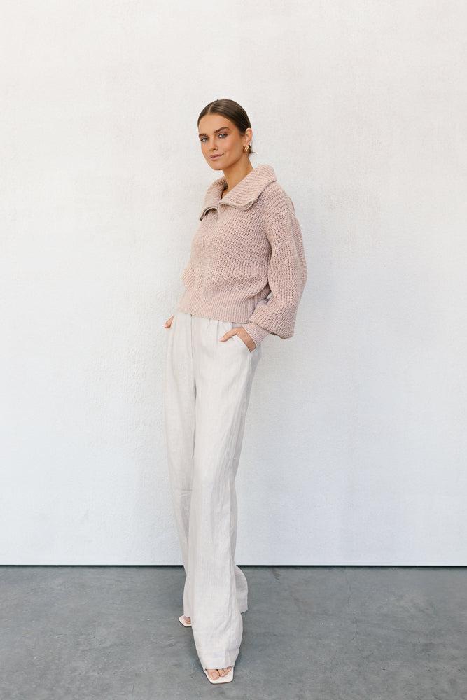 Finlay Knit - Musk Marle
