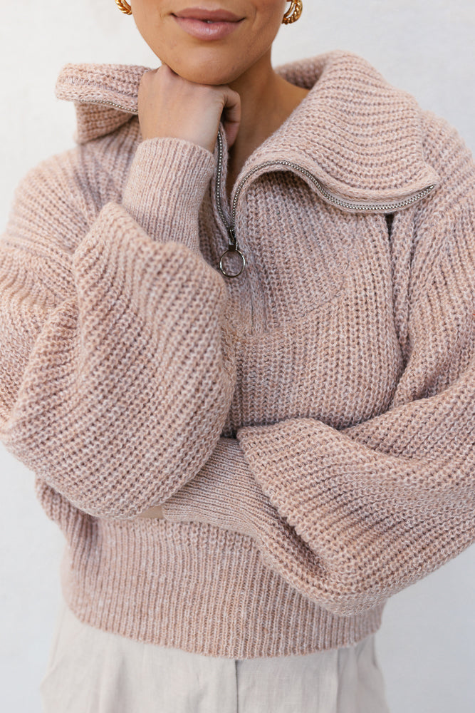Finlay Knit - Musk Marle