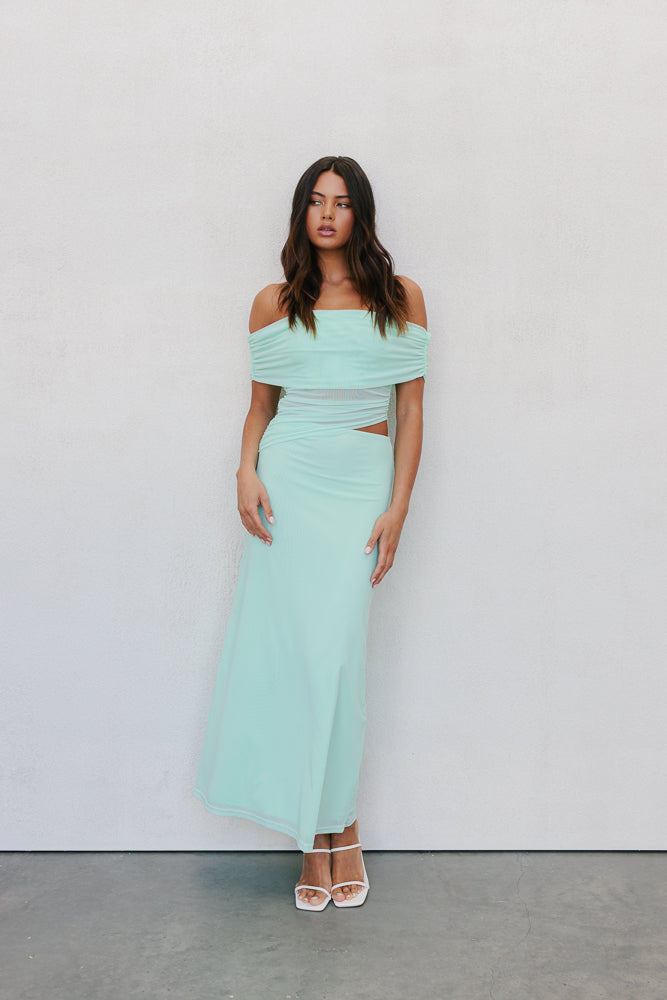 COMING SOON - Fiora Dress - Mint