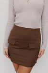 Basilio Skirt - Chocolate