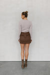 Basilio Skirt - Chocolate