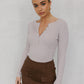 Basilio Mini Skirt - Chocolate Brown