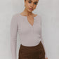 Basilio Mini Skirt - Chocolate Brown