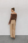 Foxx Top - Brown