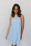 Freyah Dress - Light Blue