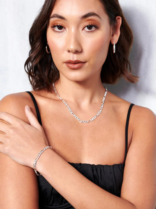 Garzie Chain Bracelet - Silver