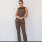 Gautier Set - Brown/Beige Stripe