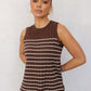 Gautier Set - Brown/Beige Stripe