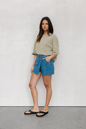 Gayle Top - Soft Khaki