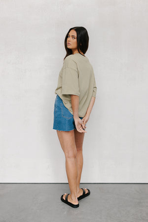 Gayle Top - Soft Khaki