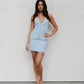 Ammie Skirt - Powder Blue
