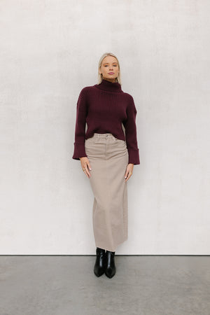 Gessy Jumper - Plum