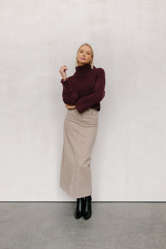 Gessy Jumper - Plum