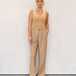 Ginay Top - Tan/White