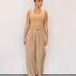 Ginay Top - Tan/White