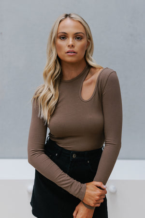 Gisby Top - Mocha