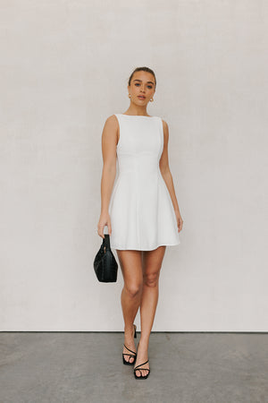 Tahlia Dress - White