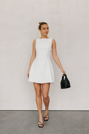 Tahlia Dress - White