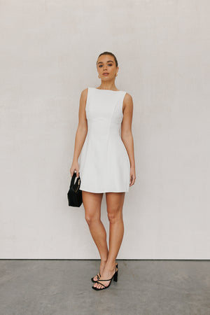 Tahlia Dress - White