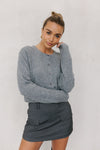 Heather Cardigan - Grey Marle