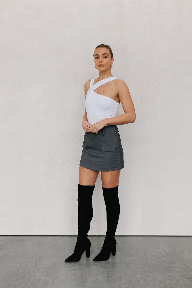 Trenn Bodysuit White