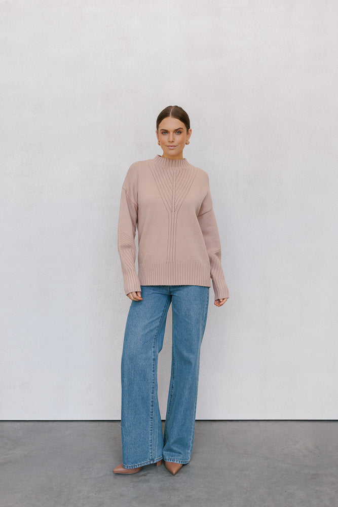Greya Knit Latte