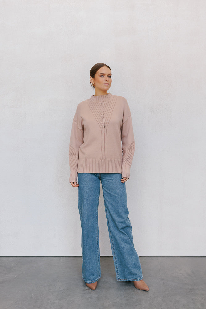 Greya Jumper - Latte
