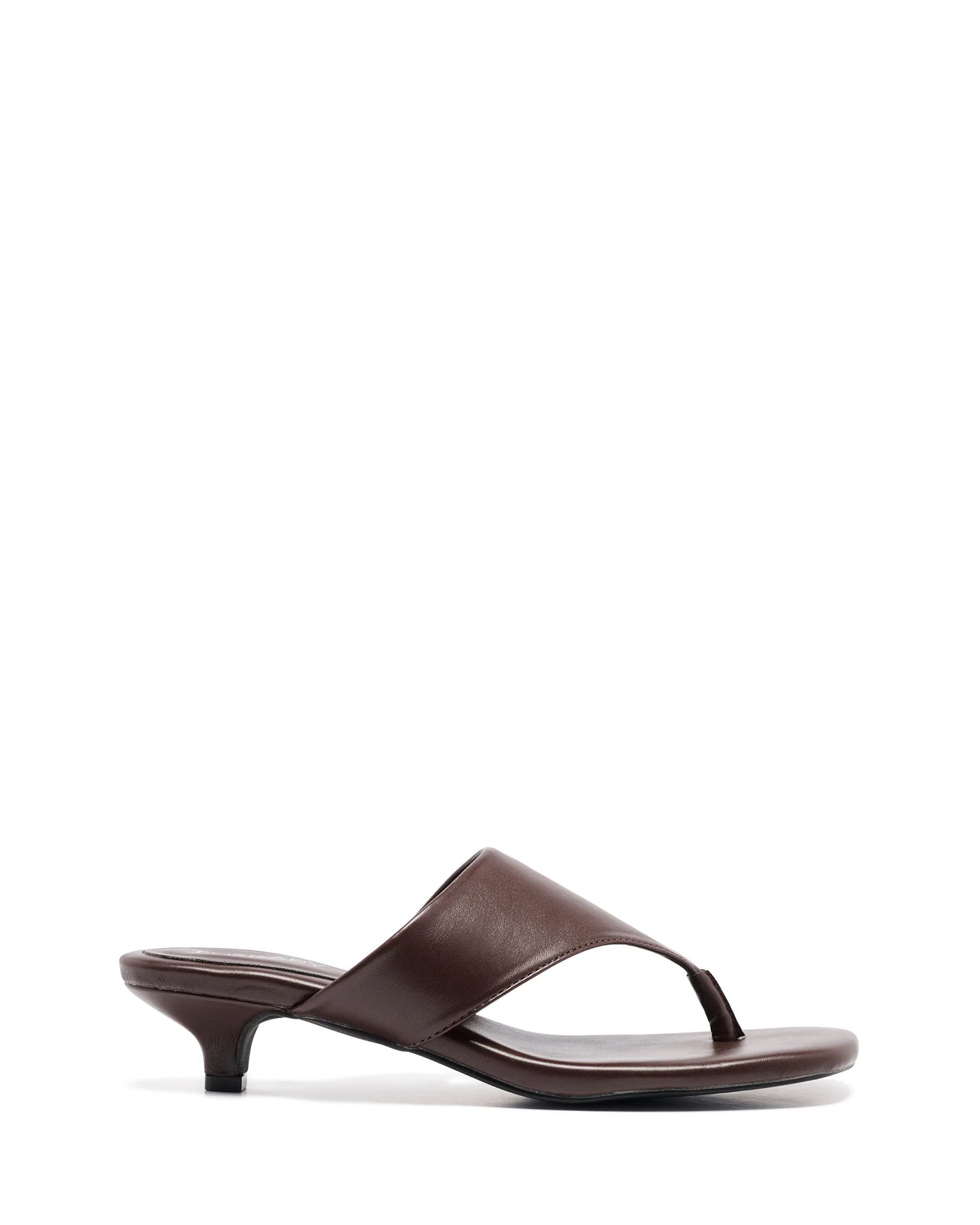 Hailey Thong Heel - Chocolate