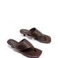 Hailey Thong Heel - Chocolate