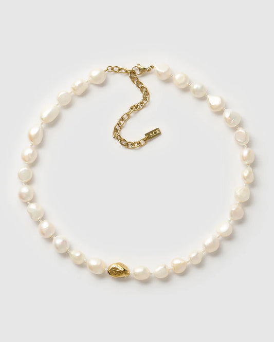 Hariette Necklace - Pearl
