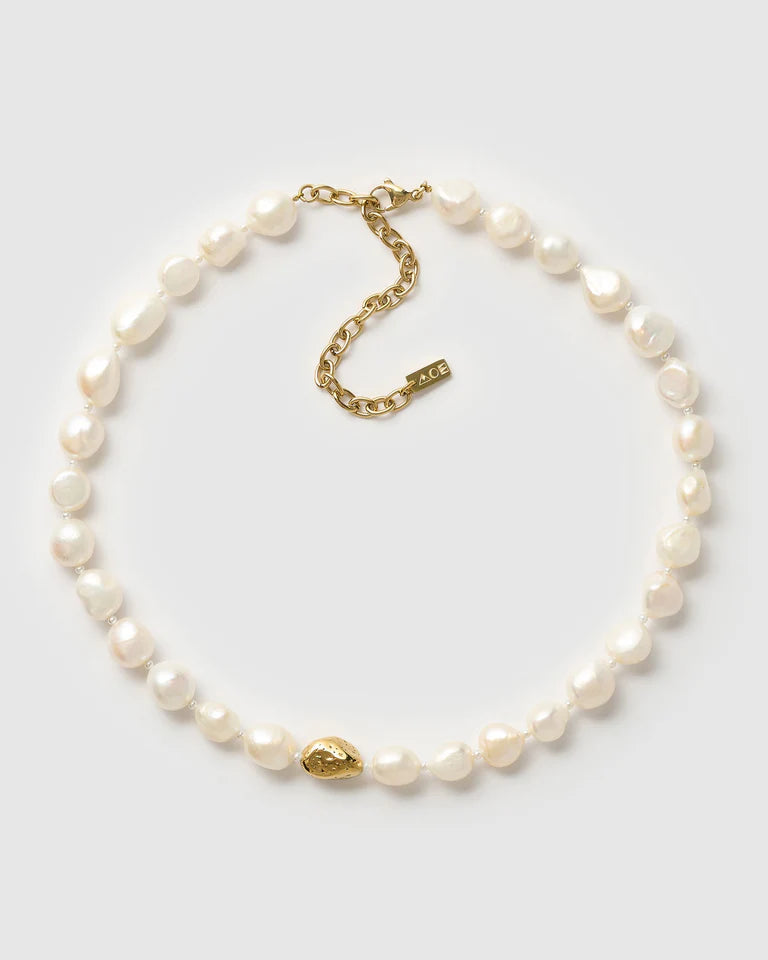 Hariette Necklace Pearl