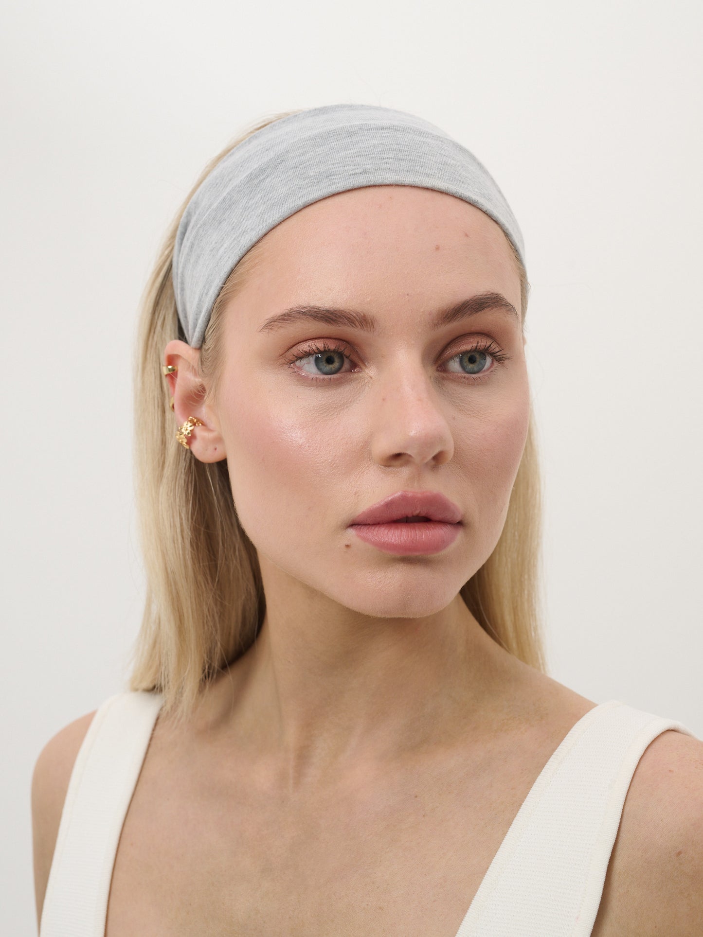 Lola Headband Set of 2 - Grey/Tan