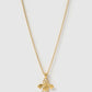 Honey Bee Necklace - Gold