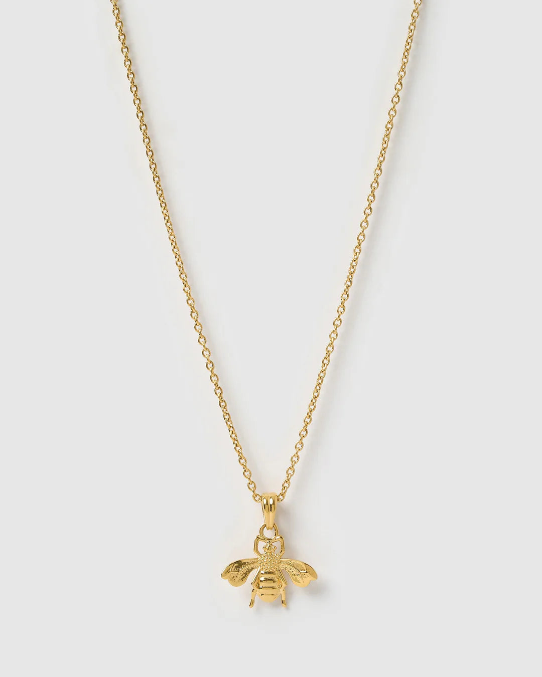 Honey Bee Necklace - Gold