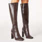 Hurst Boot - Cocoa Croc