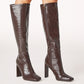 Hurst Boot - Cocoa Croc