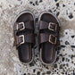 Alder Sandals - Chocolate Brown