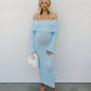 Sabine Dress - Baby Blue