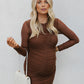 Phoebe Dress - Chocolate