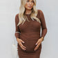 Phoebe Dress - Chocolate