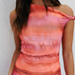 Hartlee Dress - Crimson Watercolour