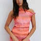 Hartlee Dress - Crimson Watercolour