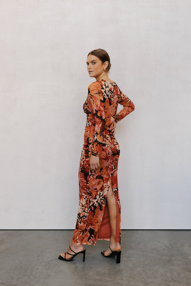 Helena Dress Autumn Floral