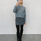 Patty Cardigan - Charcoal Marle