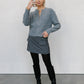 Patty Cardigan - Charcoal Marle